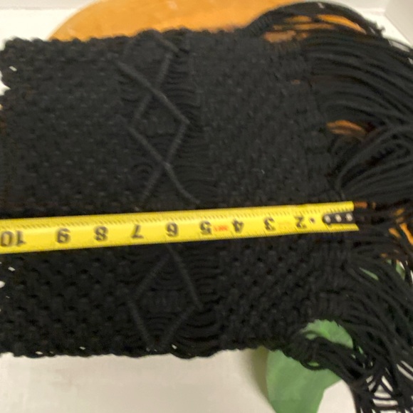 Danielle Nicole Woven Boho Macrame Tote Shoulder Bag - Picture 9 of 9